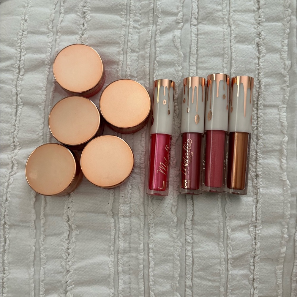 JB cosmetics lip glosses & mask